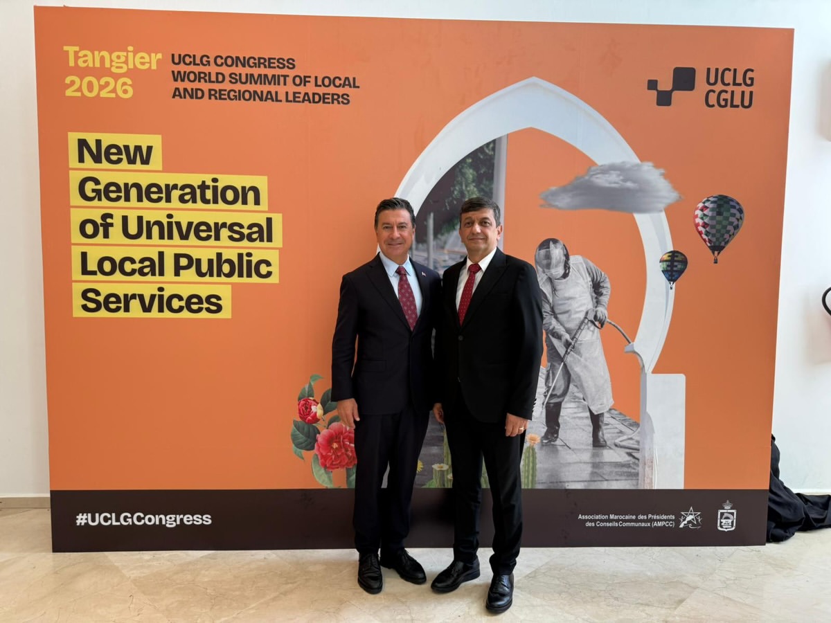 Muğla representatives at the UCLG Congress, Tangier 2026