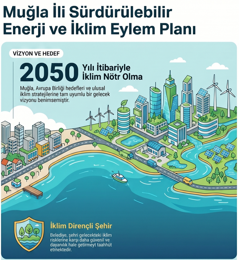 Muğla İklim Vizyonu ve Hedef 2050