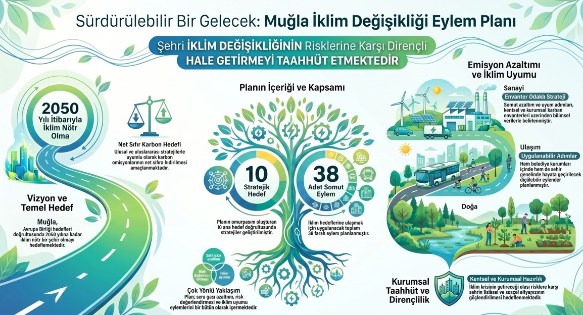 Muğla İklim Vizyonu ve Hedef 2050